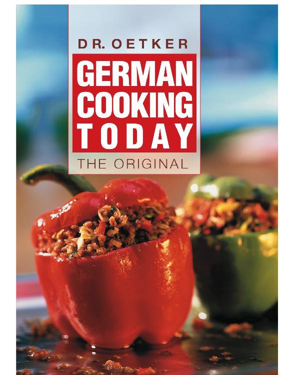 German Cooking Today